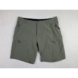 Beyond Clothing Shorts Mens 36 Green Cargo 8 Inseam Lined Zip Pockets Outdoor